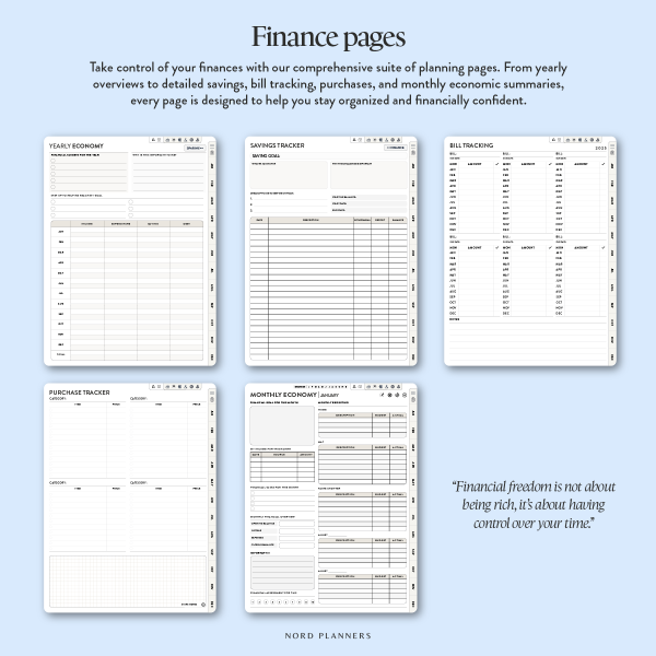 2025 Digital Daily Planner for iPad by Nord Planners - Image 5