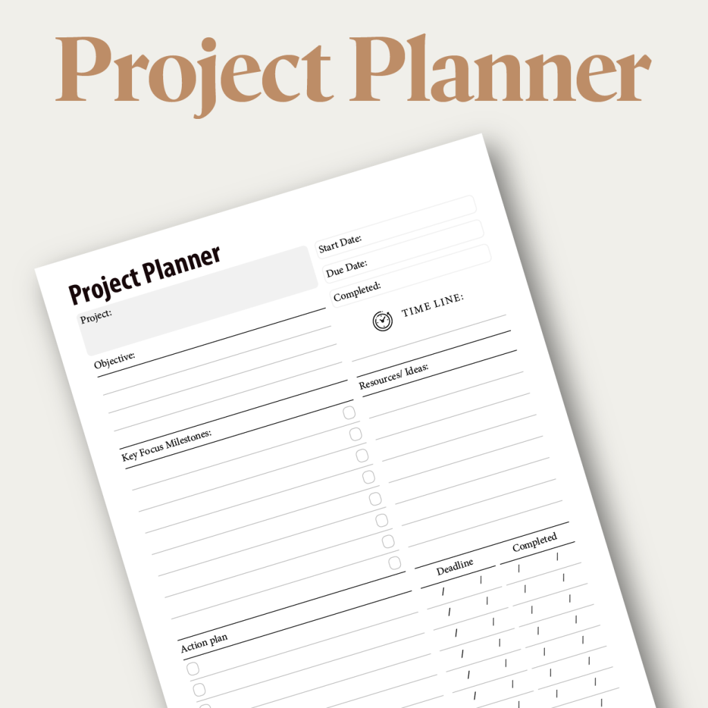 project planner
